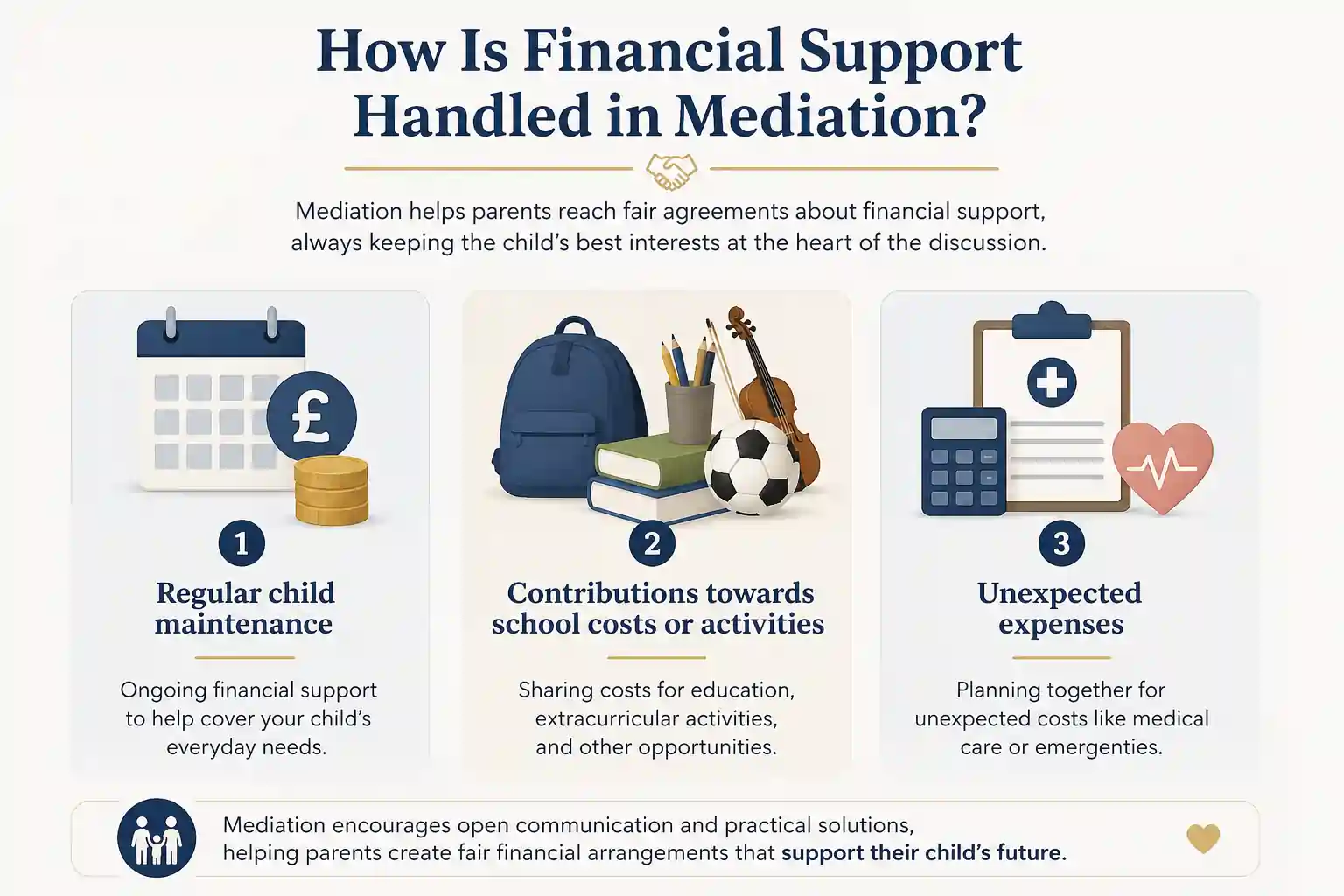 How Is Financial Support Handled in Mediation Wakefield